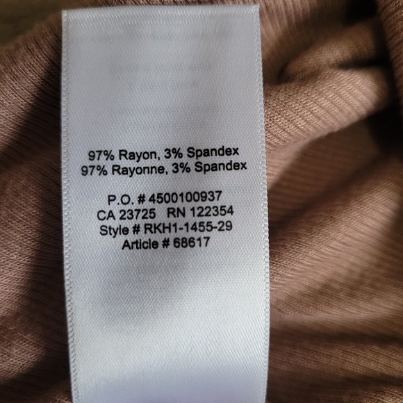 Aritzia Babaton scoop neck ribbed tank thong bodysuit size XS - Picture 11 of 11